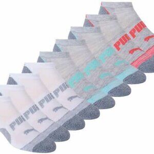 DEFECT NWT Puma Women's No Show Socks Multicolor Socks Size 5.5-9.5 $60 11HL365